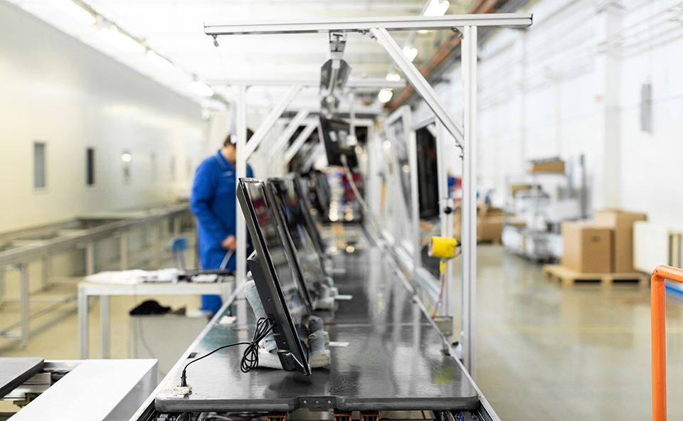 11月国内液晶面板产线稼动率上调5.1个百分点至75.7%